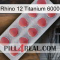 Rhino 12 Titanium 6000 18